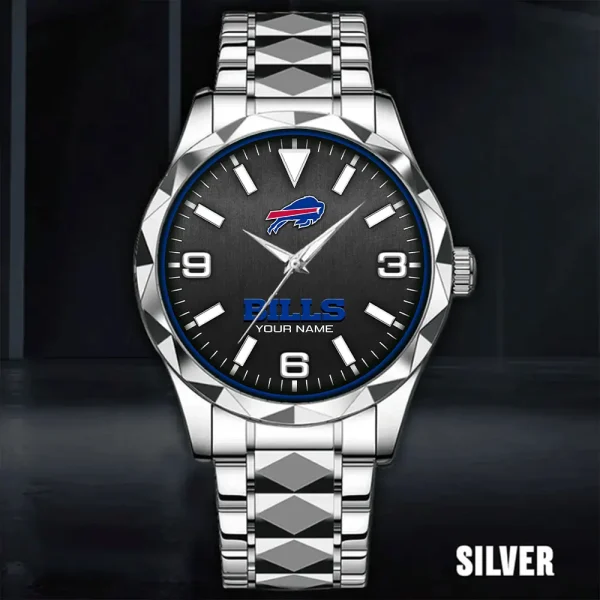 Buffalo Bills Business Watch For Men Luxury Waterproof Stainless Steel New Design 2025 ANZDMW548 - Image 3