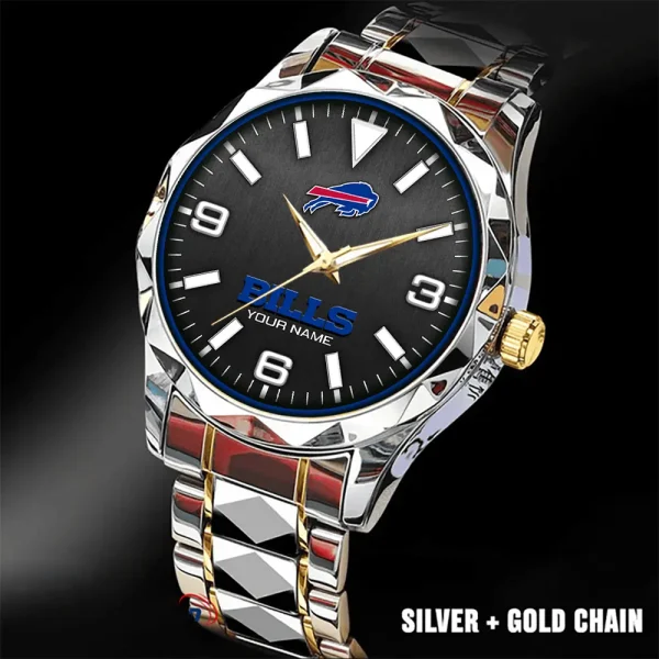 Buffalo Bills Business Watch For Men Luxury Waterproof Stainless Steel New Design 2025 ANZDMW548 - Image 5