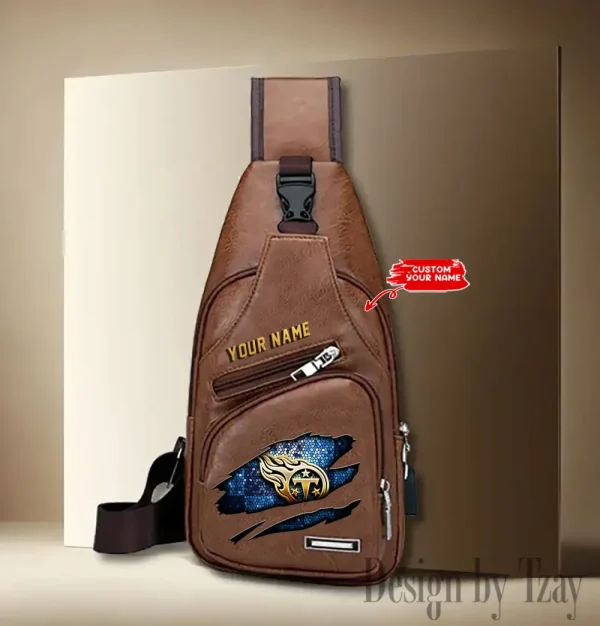 Tennessee Titans Fashion Men Chest Bag Single Strap Anti-theft New 2025 SPTLTSLINGBAG192 - Image 2