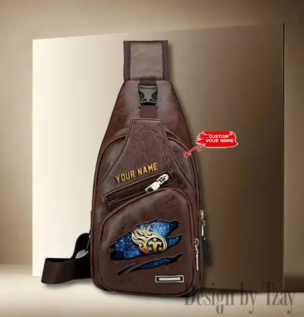 Tennessee Titans Fashion Men Chest Bag Single Strap Anti-theft New 2025 SPTLTSLINGBAG192 - Image 3