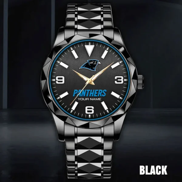Carolina Panthers Business Watch For Men Luxury Waterproof Stainless Steel New Design 2025 ANZDMW549 - Image 3