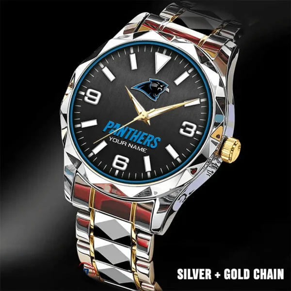Carolina Panthers Business Watch For Men Luxury Waterproof Stainless Steel New Design 2025 ANZDMW549 - Image 5