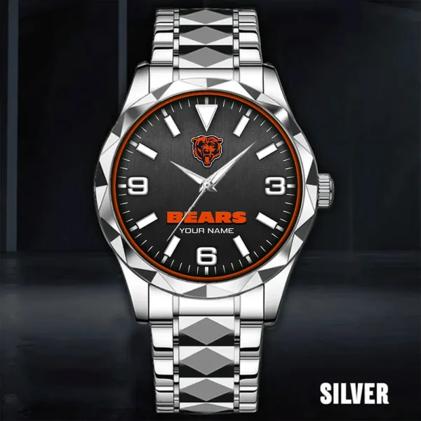 Chicago Bears Business Watch For Men Luxury Waterproof Stainless Steel New Design 2025 ANZDMW550 - Image 5