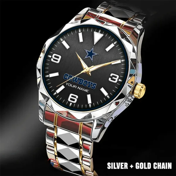 Dallas Cowboys Business Watch For Men Luxury Waterproof Stainless Steel New Design 2025 ANZDMW553 - Image 5