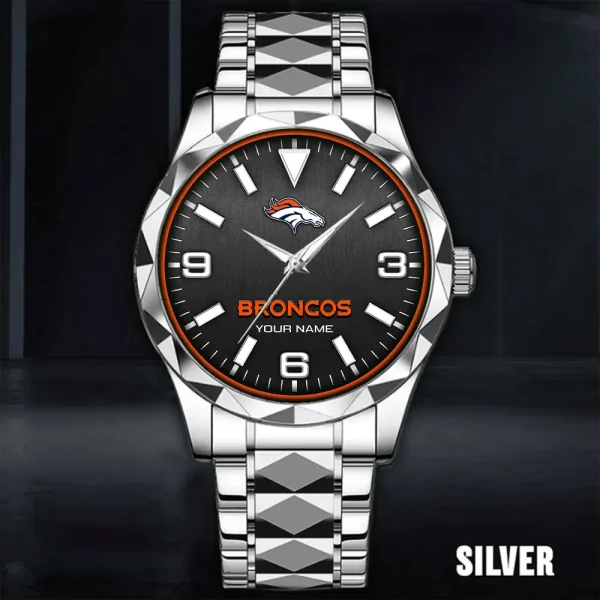 Denver Broncos Business Watch For Men Luxury Waterproof Stainless Steel New Design 2025 ANZDMW554 - Image 2