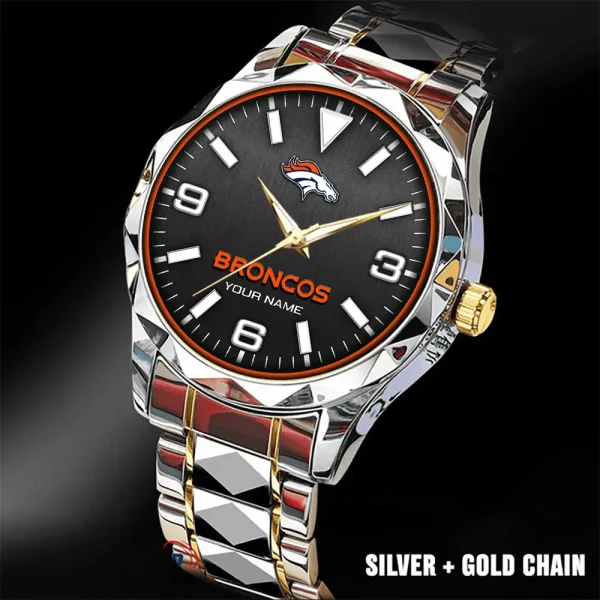 Denver Broncos Business Watch For Men Luxury Waterproof Stainless Steel New Design 2025 ANZDMW554 - Image 5