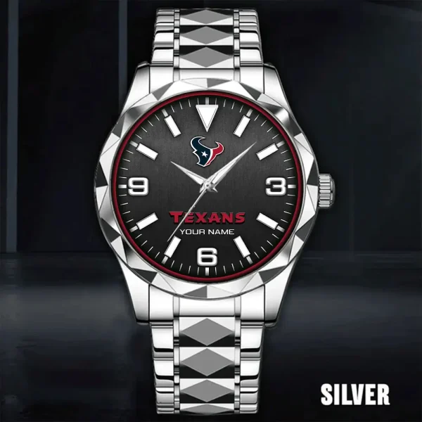 Houston Texans Business Watch For Men Luxury Waterproof Stainless Steel New Design 2025 ANZDMW557 - Image 2