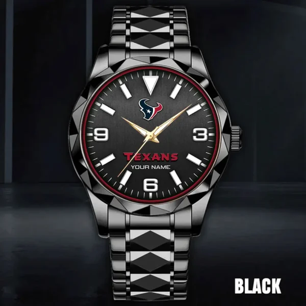 Houston Texans Business Watch For Men Luxury Waterproof Stainless Steel New Design 2025 ANZDMW557 - Image 3