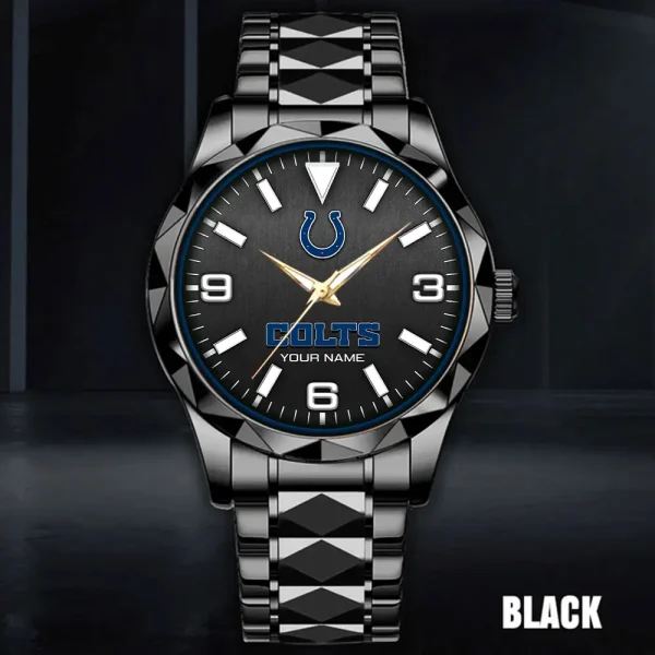 Indianapolis Colts Business Watch For Men Luxury Waterproof Stainless Steel New Design 2025 ANZDMW558 - Image 4