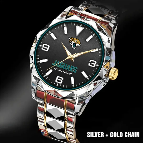 Jacksonville Jaguars Business Watch For Men Luxury Waterproof Stainless Steel New Design 2025 ANZDMW559 - Image 5