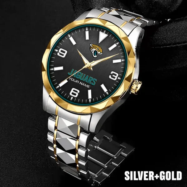 Jacksonville Jaguars Business Watch For Men Luxury Waterproof Stainless Steel New Design 2025 ANZDMW559