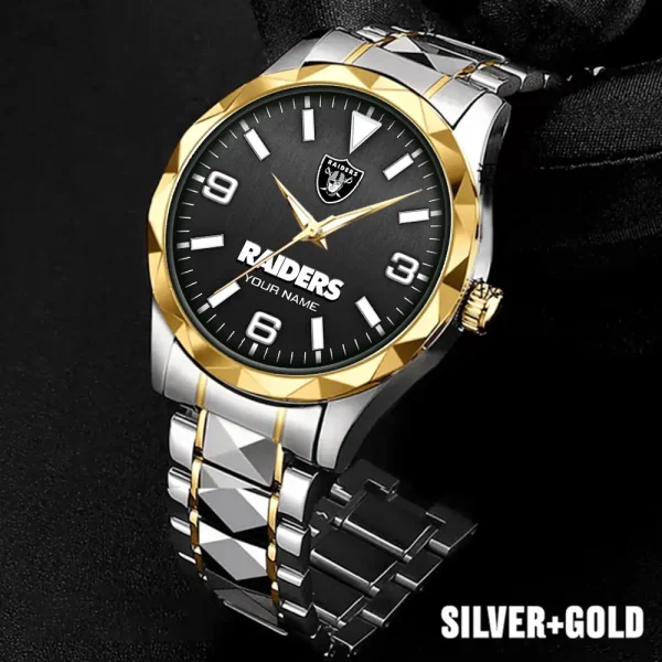 Las Vegas Raiders Business Watch For Men Luxury Waterproof Stainless Steel New Design 2025 ANZDMW561