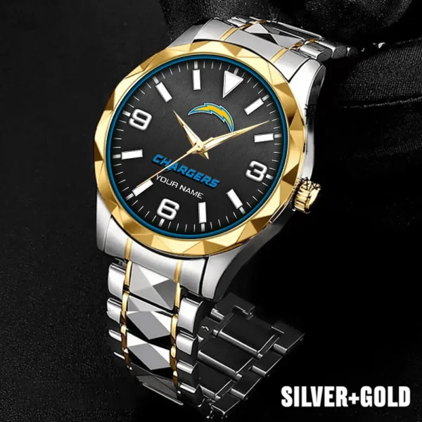 Los Angeles Chargers Business Watch For Men Luxury Waterproof Stainless Steel New Design 2025 ANZDMW562