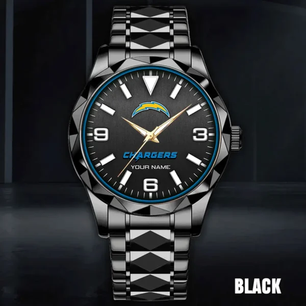 Los Angeles Chargers Business Watch For Men Luxury Waterproof Stainless Steel New Design 2025 ANZDMW562 - Image 5