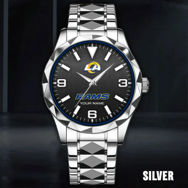Los Angeles Rams Business Watch For Men Luxury Waterproof Stainless Steel New Design 2025 ANZDMW563 - Image 2
