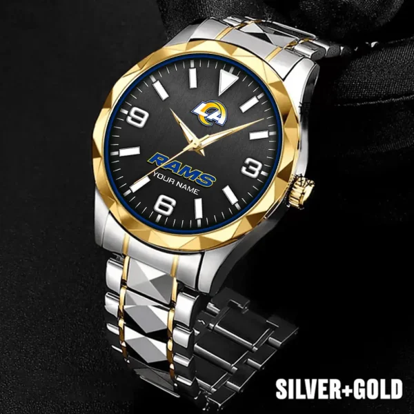 Los Angeles Rams Business Watch For Men Luxury Waterproof Stainless Steel New Design 2025 ANZDMW563