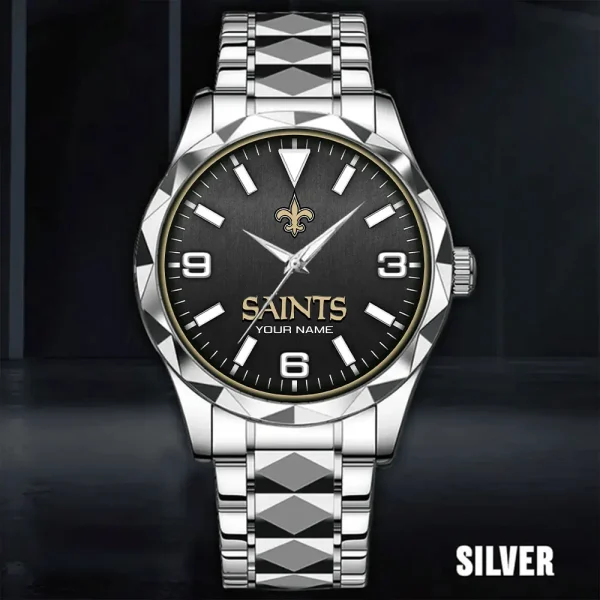 New Orleans Saints Business Watch For Men Luxury Waterproof Stainless Steel New Design 2025 ANZDMW567 - Image 2