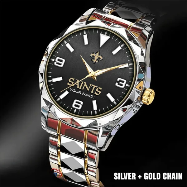 New Orleans Saints Business Watch For Men Luxury Waterproof Stainless Steel New Design 2025 ANZDMW567 - Image 5