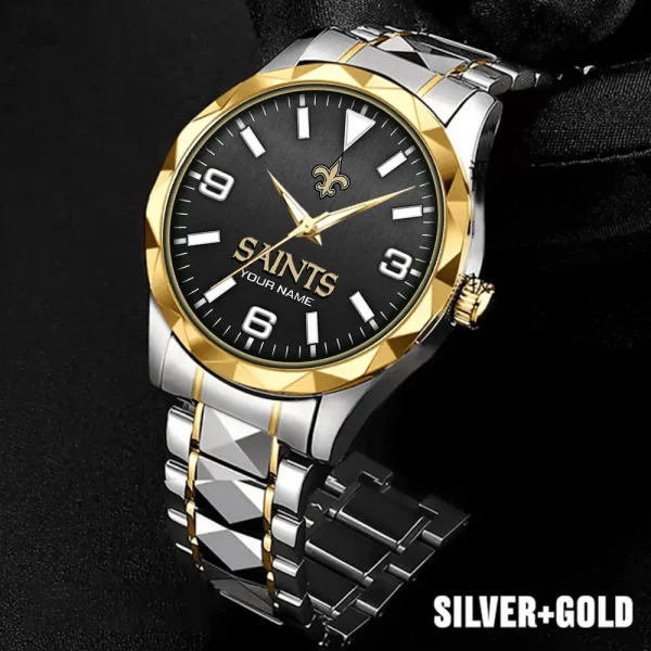 New Orleans Saints Business Watch For Men Luxury Waterproof Stainless Steel New Design 2025 ANZDMW567