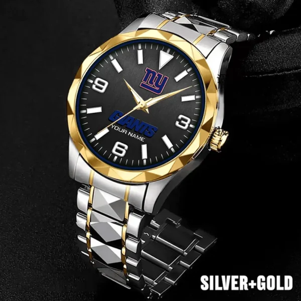 New York Giants Business Watch For Men Luxury Waterproof Stainless Steel New Design 2025 ANZDMW568