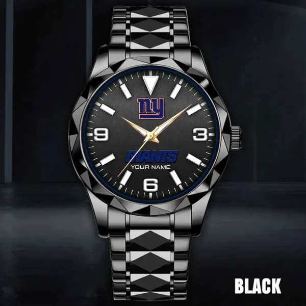 New York Giants Business Watch For Men Luxury Waterproof Stainless Steel New Design 2025 ANZDMW568 - Image 4