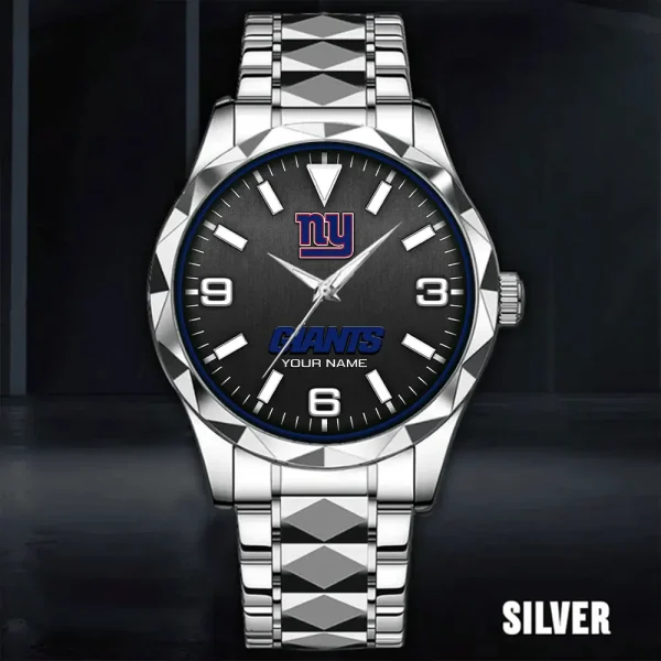 New York Giants Business Watch For Men Luxury Waterproof Stainless Steel New Design 2025 ANZDMW568 - Image 5