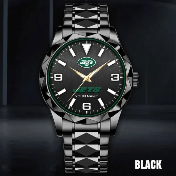 New York Jets Business Watch For Men Luxury Waterproof Stainless Steel New Design 2025 ANZDMW569 - Image 3