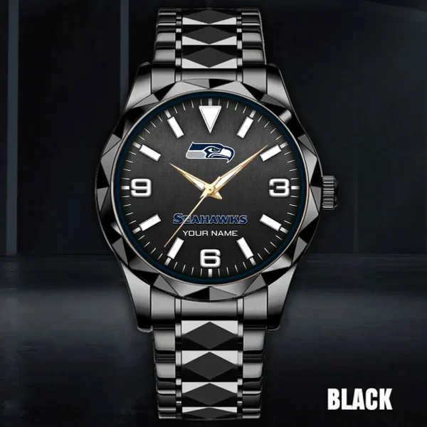 Seattle Seahawks Business Watch For Men Luxury Waterproof Stainless Steel New Design 2025 ANZDMW573 - Image 3