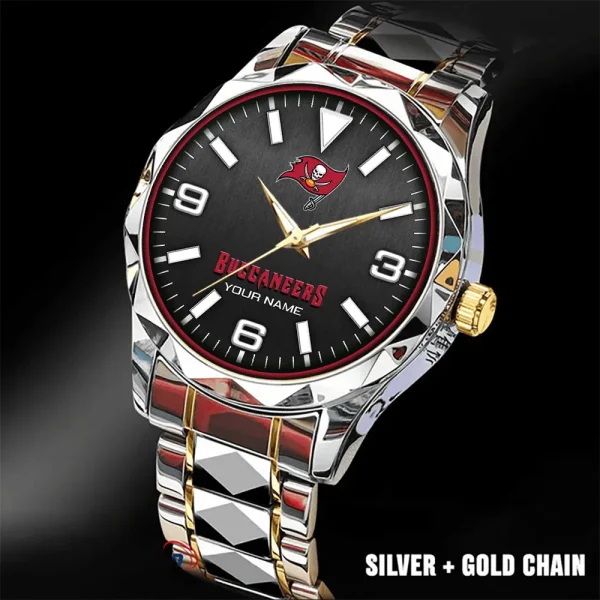 Tampa Bay Buccaneers Business Watch For Men Luxury Waterproof Stainless Steel New Design 2025 ANZDMW574 - Image 5