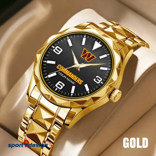Washington Commanders Business Watch For Men Luxury Waterproof Stainless Steel New Design 2025 ANZDMW576 - Image 3