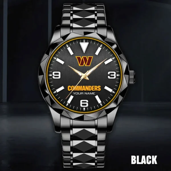 Washington Commanders Business Watch For Men Luxury Waterproof Stainless Steel New Design 2025 ANZDMW576 - Image 4