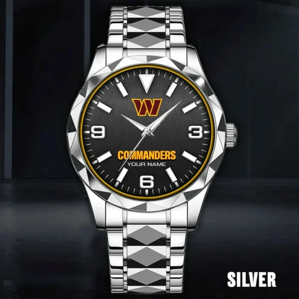 Washington Commanders Business Watch For Men Luxury Waterproof Stainless Steel New Design 2025 ANZDMW576 - Image 5
