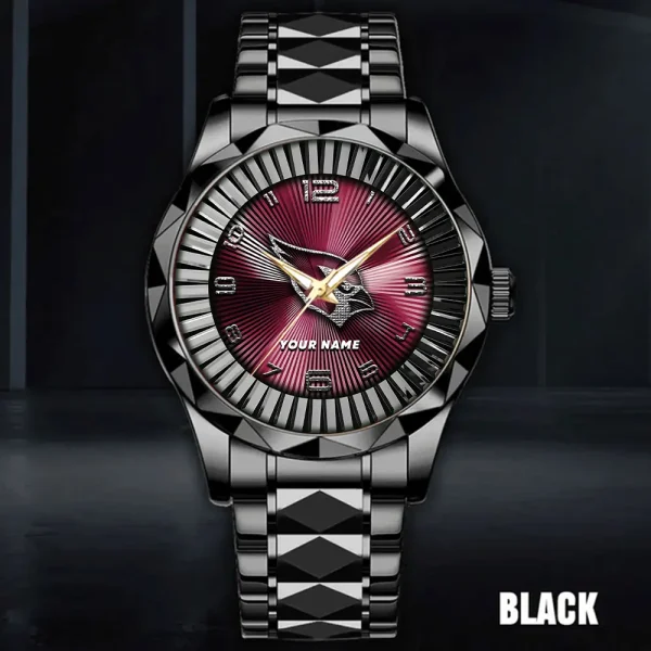 Arizona Cardinals Business Watch For Men Automatic Mechanical Stainless Steel Band 2025 SPTDMW609 - Image 3