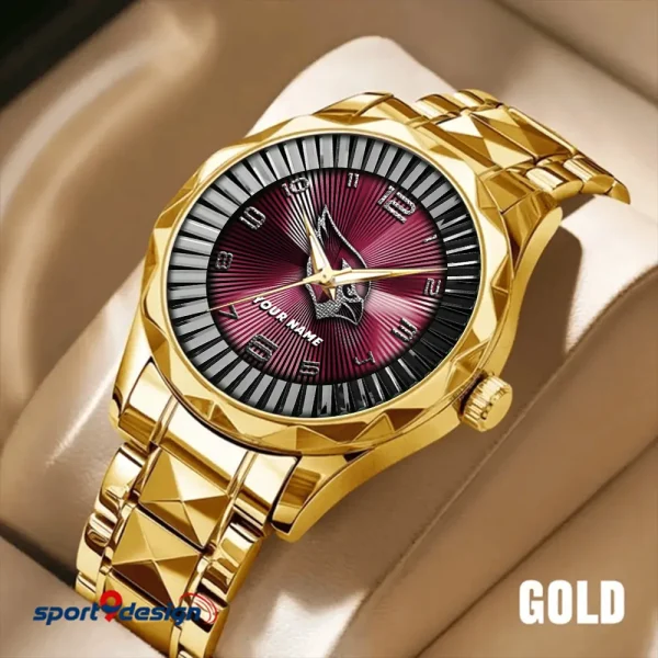 Arizona Cardinals Business Watch For Men Automatic Mechanical Stainless Steel Band 2025 SPTDMW609 - Image 4