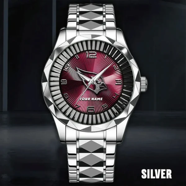 Arizona Cardinals Business Watch For Men Automatic Mechanical Stainless Steel Band 2025 SPTDMW609 - Image 5