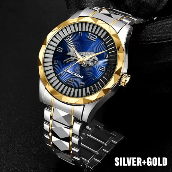Buffalo Bills Business Watch For Men Automatic Mechanical Stainless Steel Band 2025 SPTDMW612