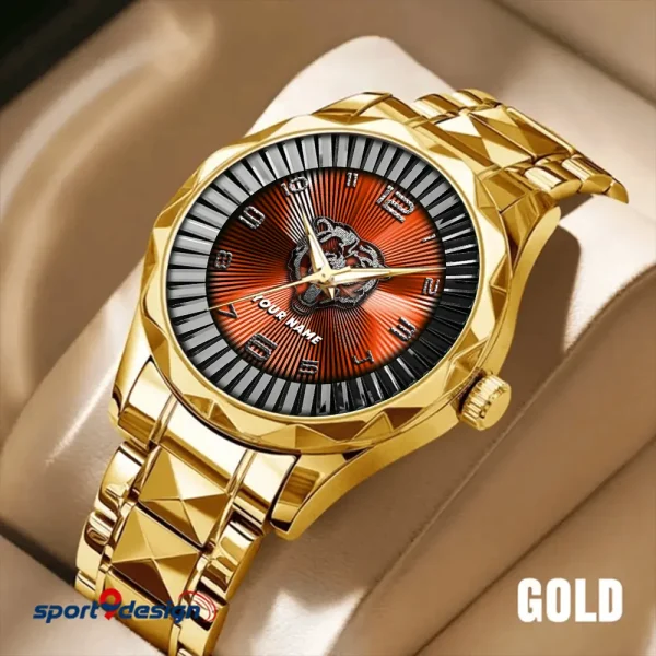 Chicago Bears Business Watch For Men Automatic Mechanical Stainless Steel Band 2025 SPTDMW614 - Image 4