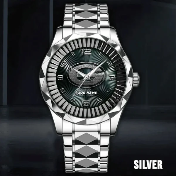 Green Bay Packers Business Watch For Men Automatic Mechanical Stainless Steel Band 2025 SPTDMW620 - Image 5