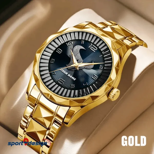 Houston Texans Business Watch For Men Automatic Mechanical Stainless Steel Band 2025 SPTDMW621 - Image 3