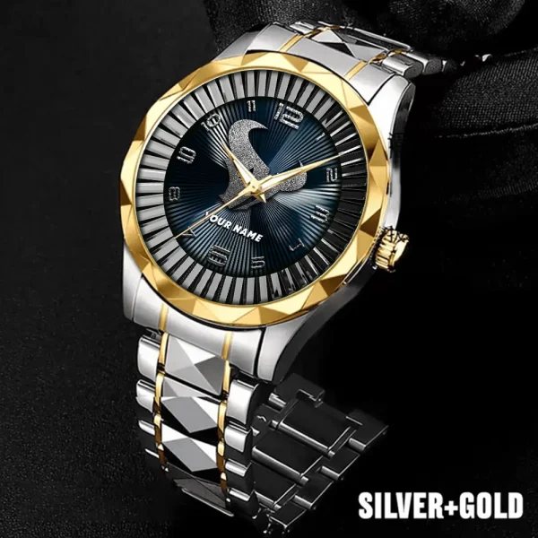 Houston Texans Business Watch For Men Automatic Mechanical Stainless Steel Band 2025 SPTDMW621