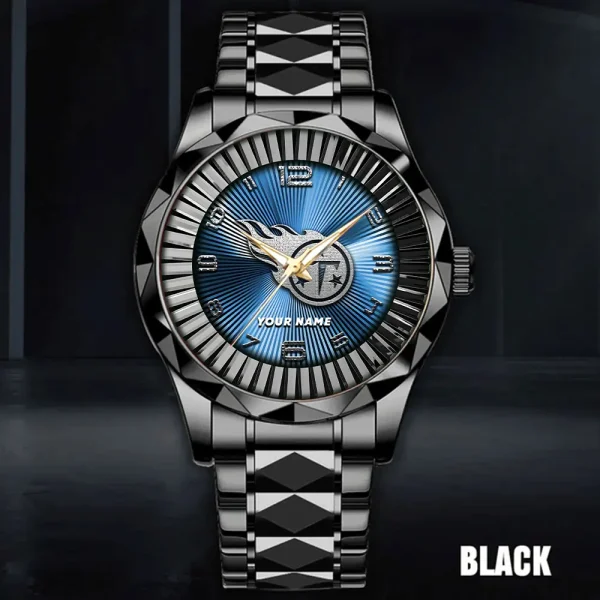 Tennessee Titans Business Watch For Men Automatic Mechanical Stainless Steel Band 2025 SPTDMW639 - Image 4