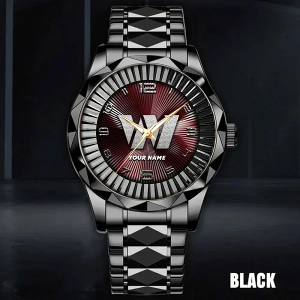 Washington Commanders Business Watch For Men Automatic Mechanical Stainless Steel Band 2025 SPTDMW640 - Image 3