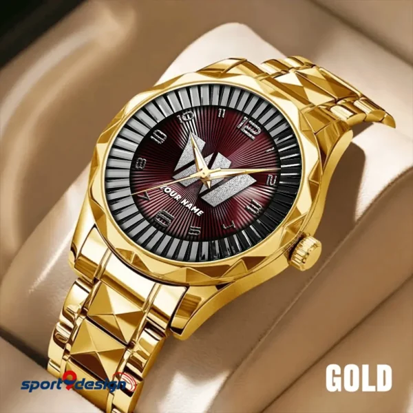 Washington Commanders Business Watch For Men Automatic Mechanical Stainless Steel Band 2025 SPTDMW640 - Image 4