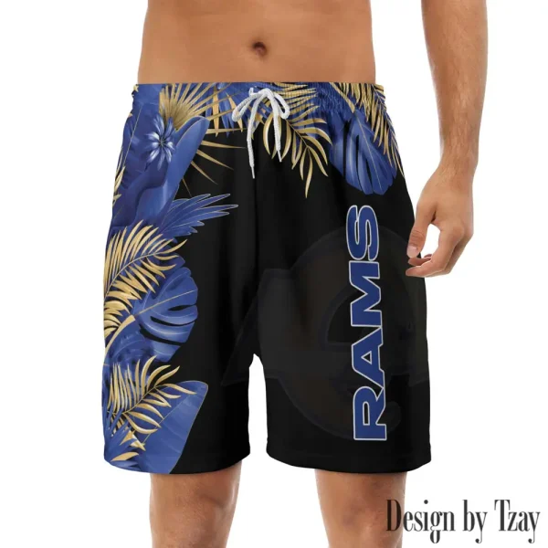 Los Angeles Rams Casual Men's Drawstring Shorts Trending 2025 BGSHORT335