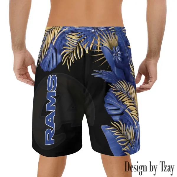 Los Angeles Rams Casual Men's Drawstring Shorts Trending 2025 BGSHORT335 - Image 2