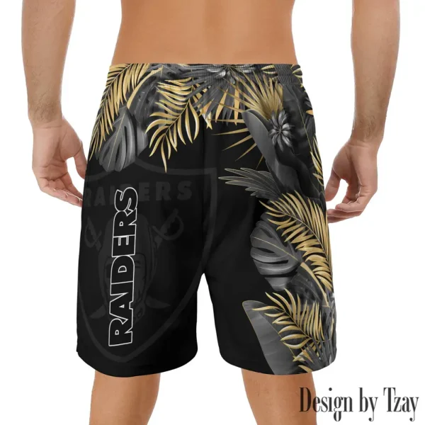 Las Vegas Raiders Casual Men's Drawstring Shorts Trending 2025 BGSHORT333 - Image 2