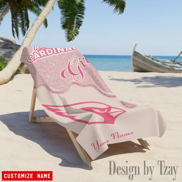 Arizona Cardinals NFL Beach Towels New 2025 AZBTOWEL517