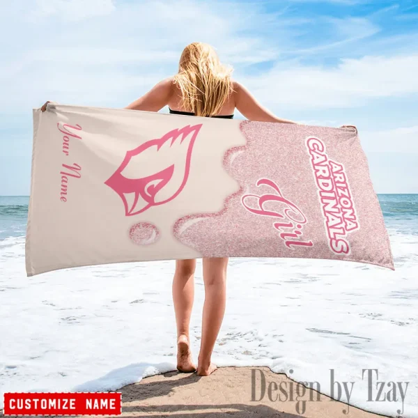Arizona Cardinals NFL Beach Towels New 2025 AZBTOWEL517 - Image 2