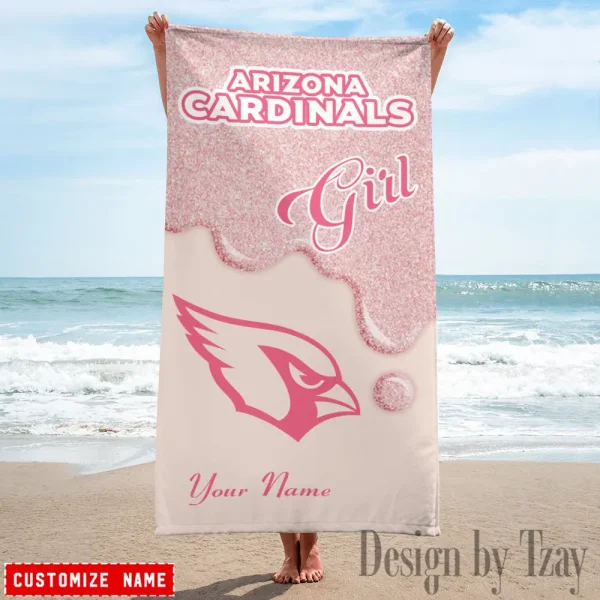 Arizona Cardinals NFL Beach Towels New 2025 AZBTOWEL517 - Image 3