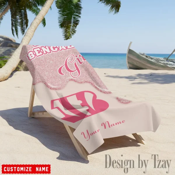 Cincinnati Bengals NFL Beach Towels New 2025 AZBTOWEL524 - Image 3